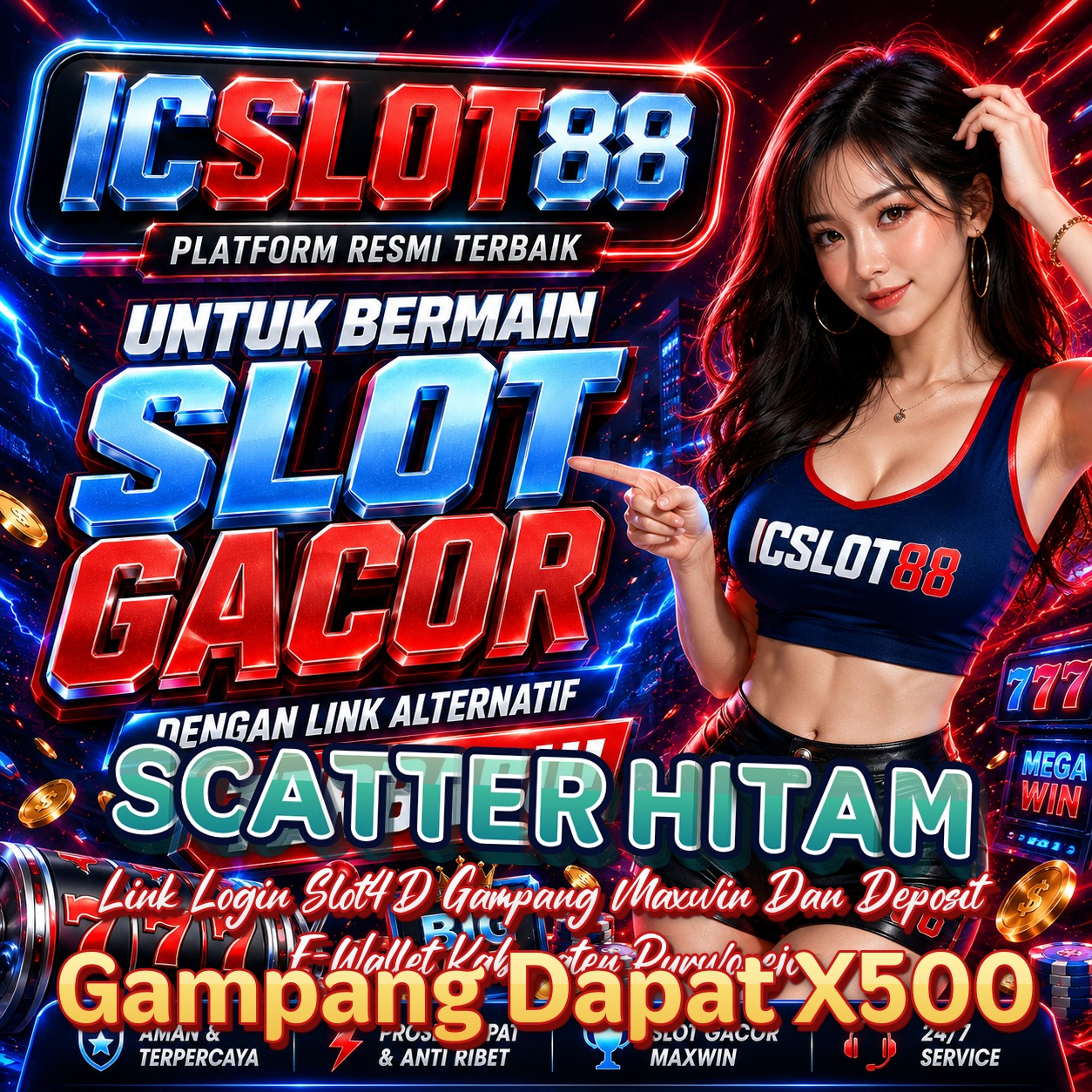 SCATTER HITAM